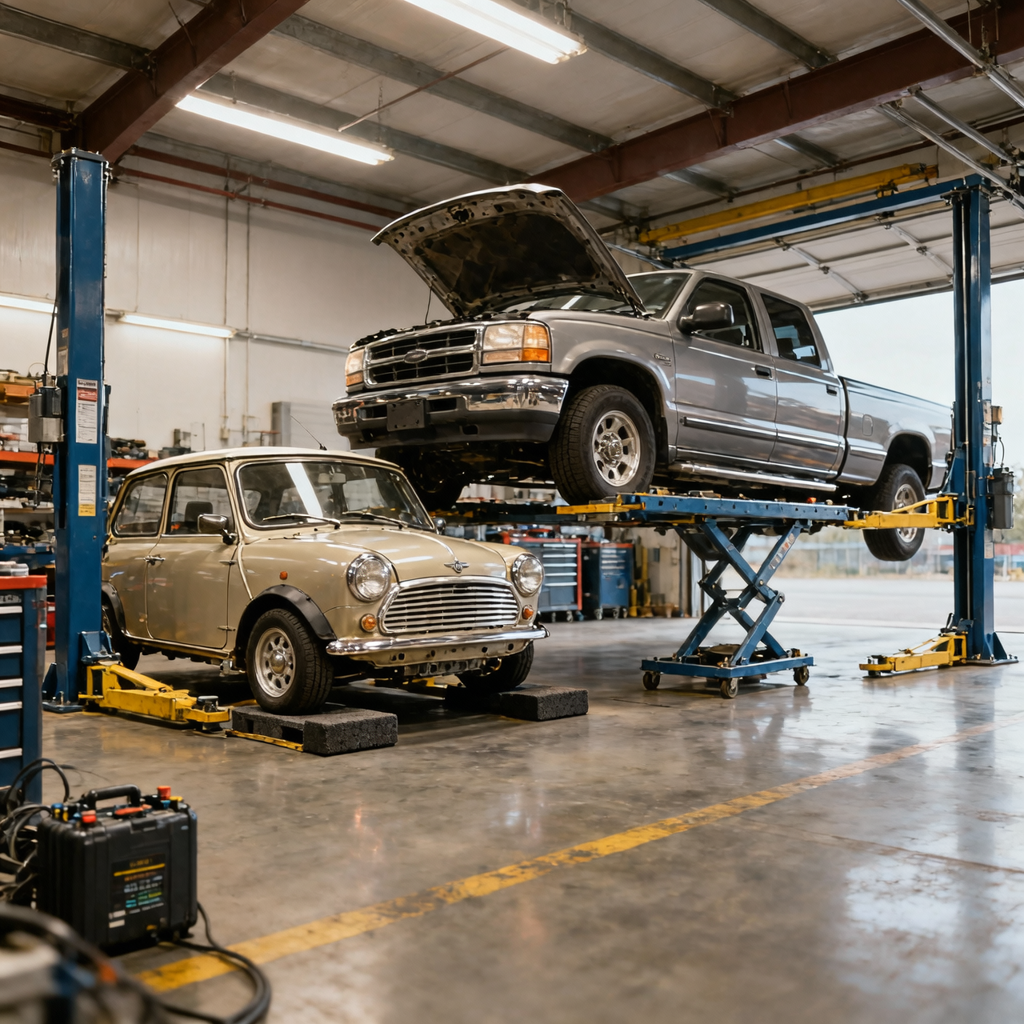 Classic Mini vs Half-Ton Pickup: A Technician’s Setup and Service Guide
