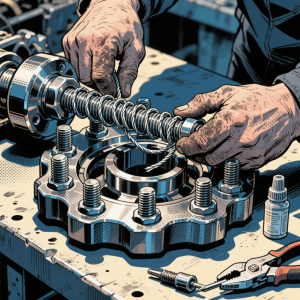 Safety Wire Installation on Ring Gear Bolts: A Technicians Guide to Proper Lockwire Technique