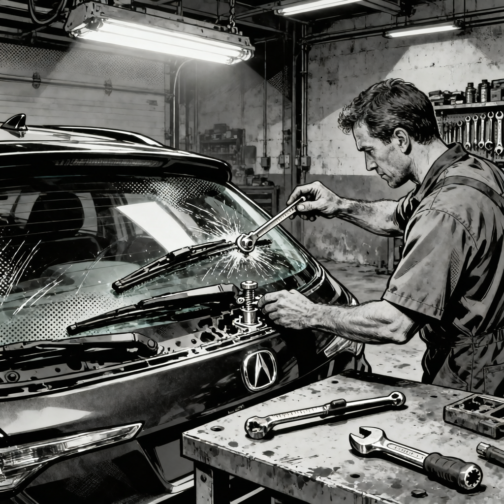 Why Does My Acura RDX Rear Glass Keep Shattering? Diagnosis and Prevention