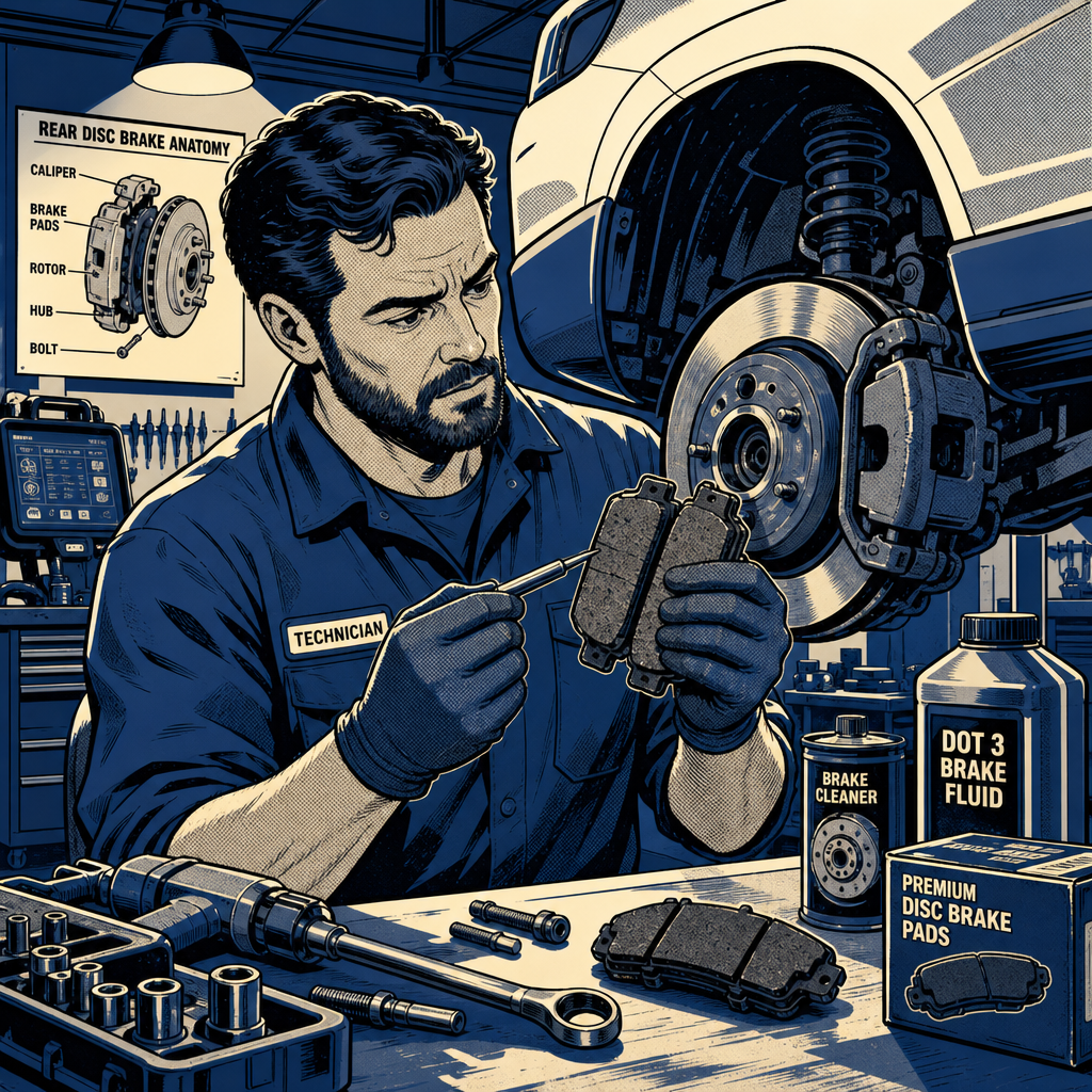 Why Modern Cars Wear Rear Brake Pads Faster Than Front: A Technicians Guide