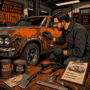 How to Repair Rust and Body Panel Damage: A Step-by-Step Guide for Technicians