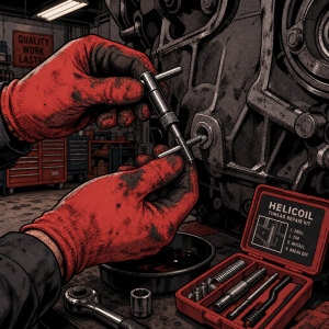 How to Repair a Stripped Oil Drain Plug: Helicoil Installation and Pan Replacement Guide