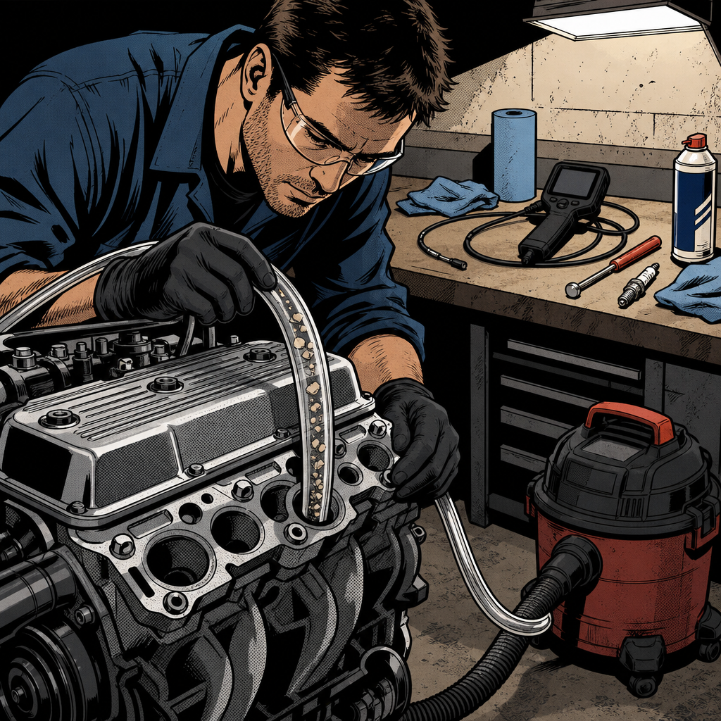 How to Remove Broken Spark Plug Debris From Your Engine Cylinder