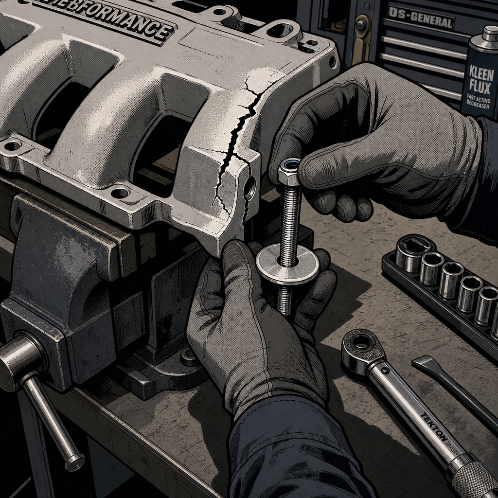 How to Repair a Broken Intake Manifold Mounting Tab: Technicians Guide