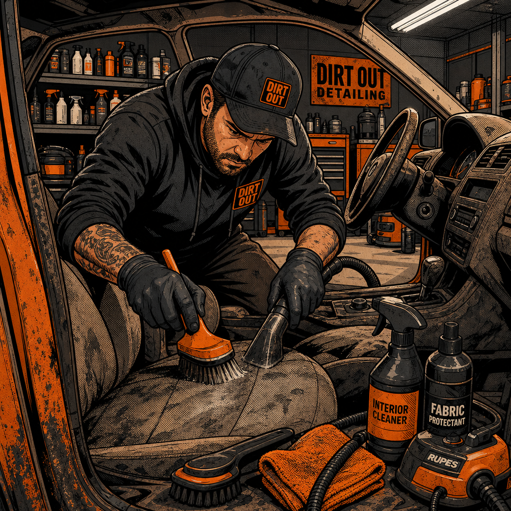 How to Detail Severely Neglected Vehicle Interiors: A Technicians Guide
