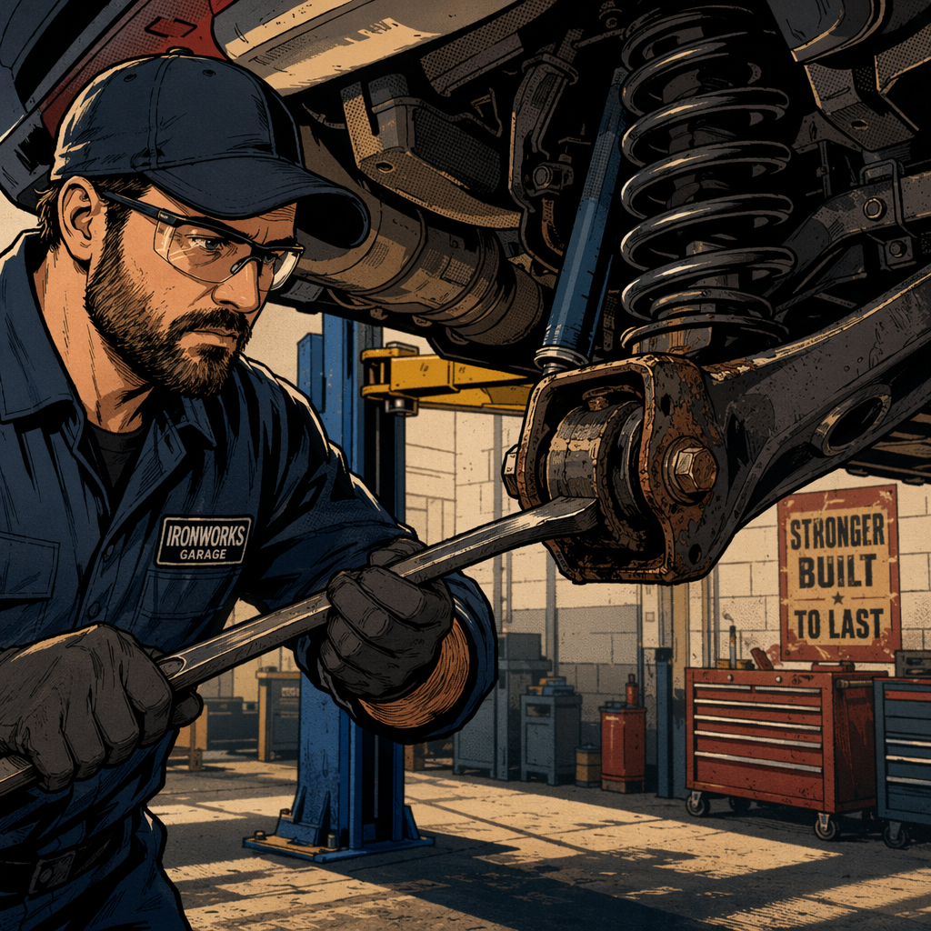 Diagnosing Rear Suspension Failure: When Wheel Bearing and Control Arm Issues Collide