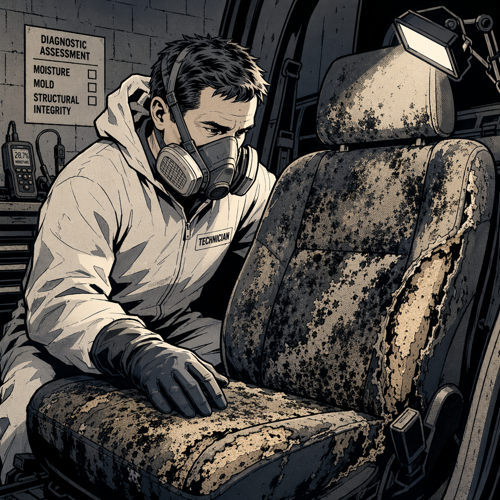 Biohazard Vehicle Interior: When to Walk Away from a Detailing Job