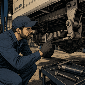 Why Your E-450/F-450 Rides Stiff After a Shackle Replacement (And How to Diagnose It Right)