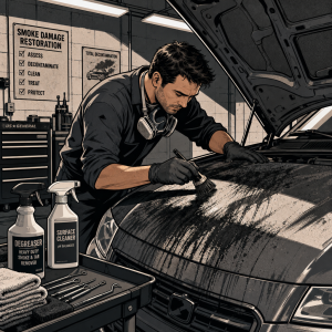 Smoke Damage Detailing: How to Restore Fire-Damaged Vehicles in Your Shop