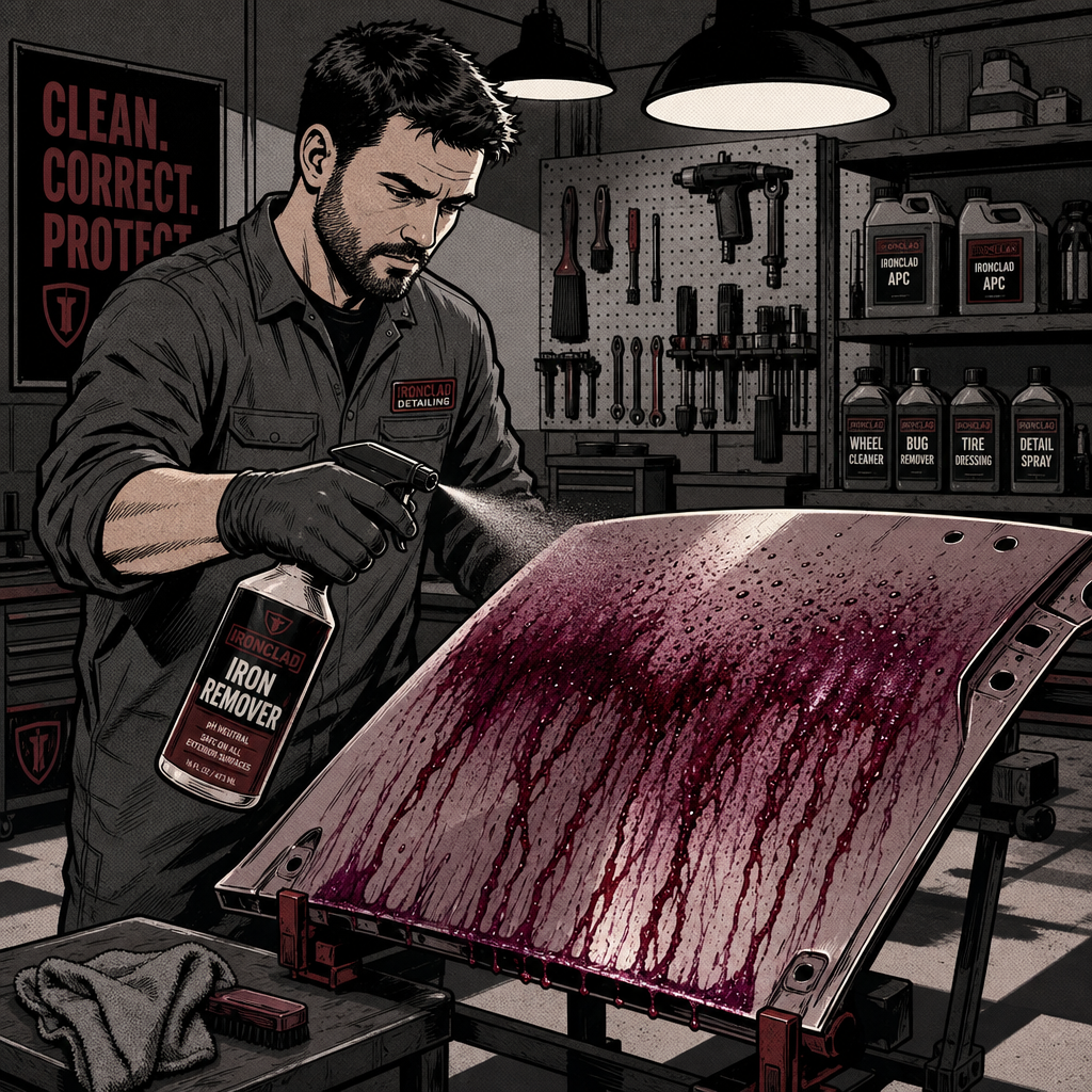 Iron Contamination Removal: A Technicians Guide to Decon Sprays and Clay Bar Prep