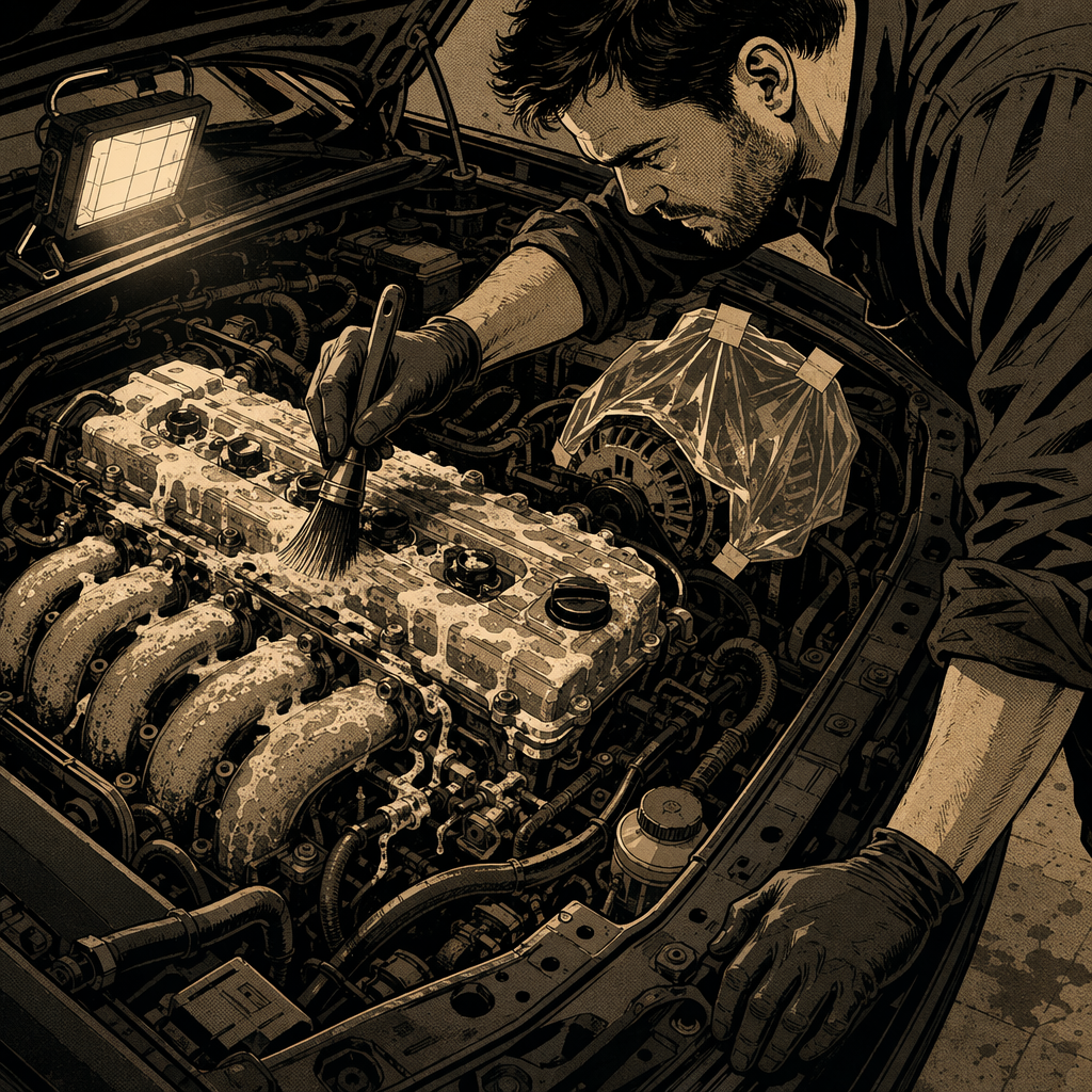 How to Safely Pressure Wash an Engine Bay (And Recover From a Forgotten Oil Cap)