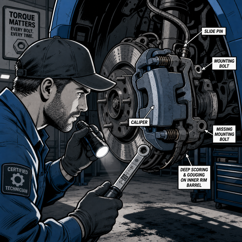 Why Brake Pads Fall Out After a Caliper Job — and How to Prevent the Comeback That Could Kill Someone