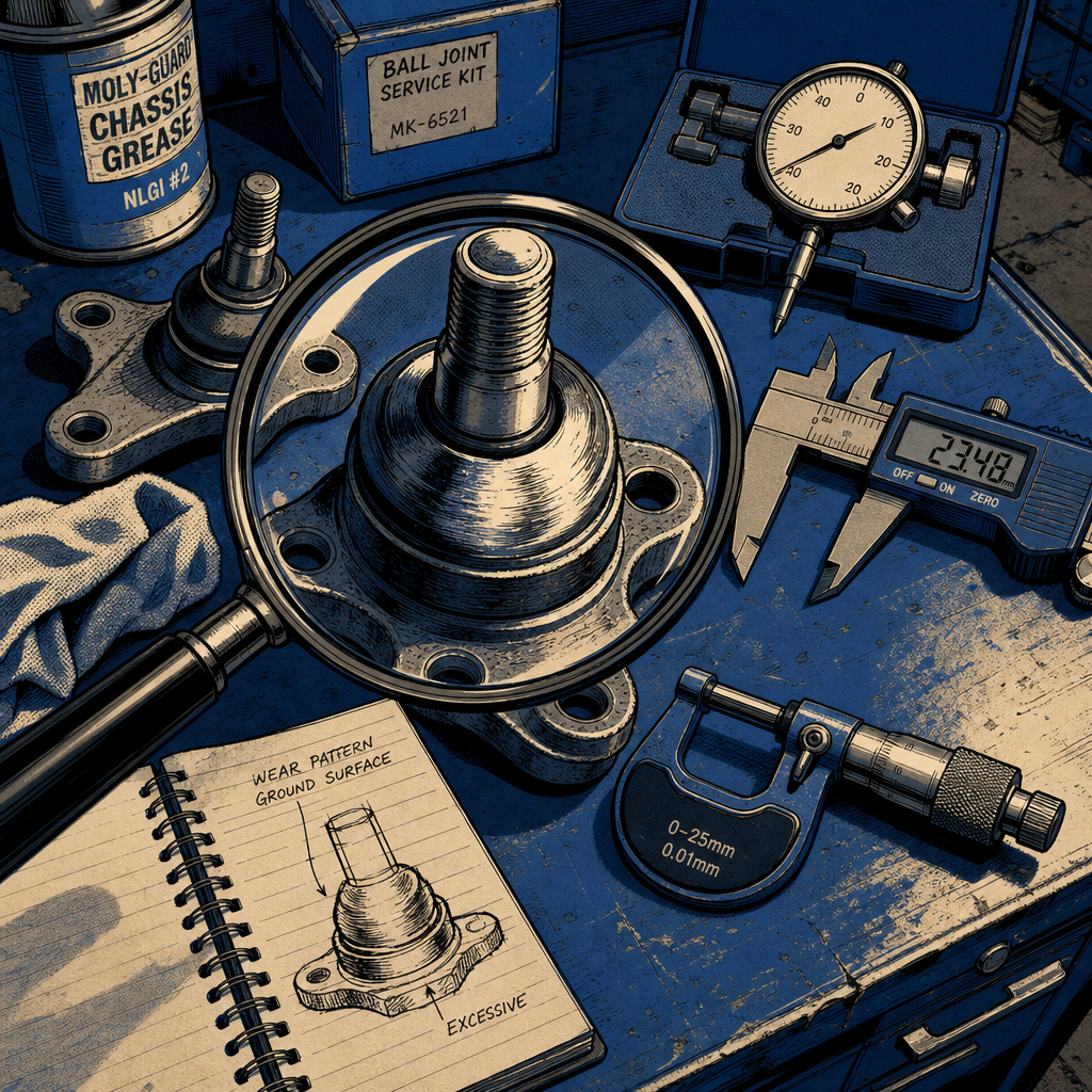 Ground-Off Markings on Ball Joints & Suspension Parts: What Techs Need to Know