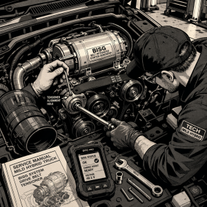 Working on BISG/MGU Hybrid Starter-Generators: A Techs Field Guide to eTorque, PowerBoost, and Belt-Alternator-Starter Systems