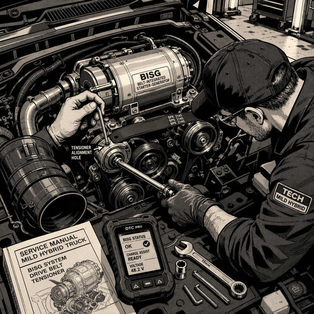 Working on BISG/MGU Hybrid Starter-Generators: A Techs Field Guide to eTorque, PowerBoost, and Belt-Alternator-Starter Systems
