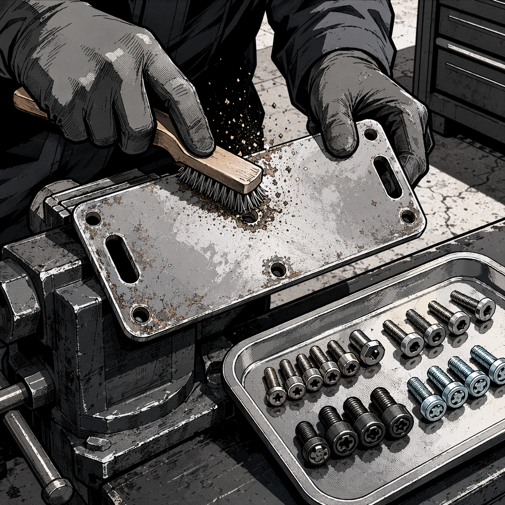 How to Choose the Right License Plate Screws: A Technicians Guide