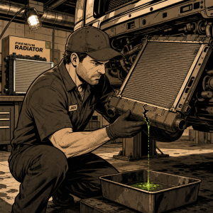 How to Diagnose and Fix a Damaged Radiator After Hitting a Speed Bump