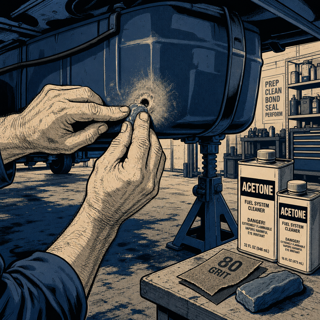 How to Repair a Drilled Fuel Tank: Permanent Fixes for Theft Damage
