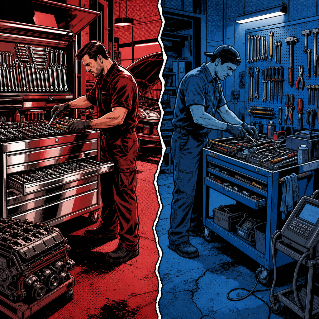 Tool Truck vs. Harbor Freight: What Professional Techs Need to Know Before Buying