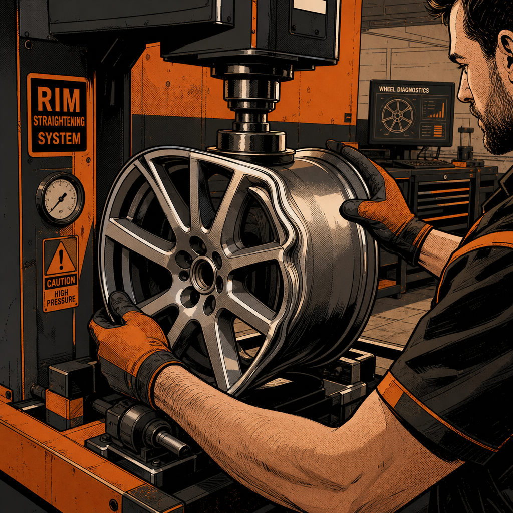 Bent Alloy Wheels After Impact: Repair vs Replace and What Else to Check