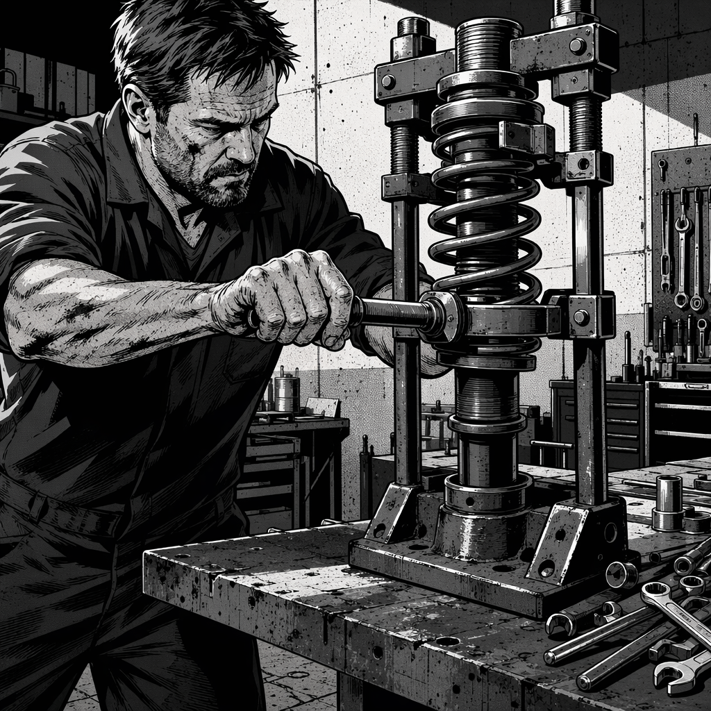 Coil Spring Compressors: Why Cheap Tools Are a Trip to the ER (And What to Buy Instead)