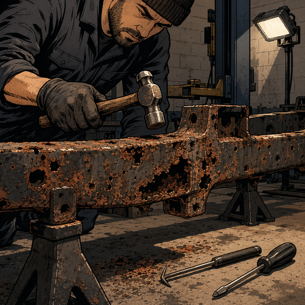 How to Assess and Repair Severe Frame Rust on Tacomas: A Technicians Reality Check