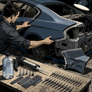 BMW Structural Quarter Panel Bonding: A Step-by-Step Guide to Doing It By the Book