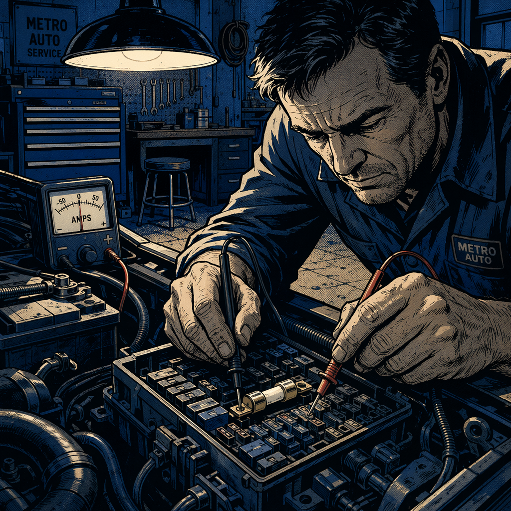 How to Diagnose Parasitic Battery Drain: A Technicians Guide to Fast, Accurate Testing