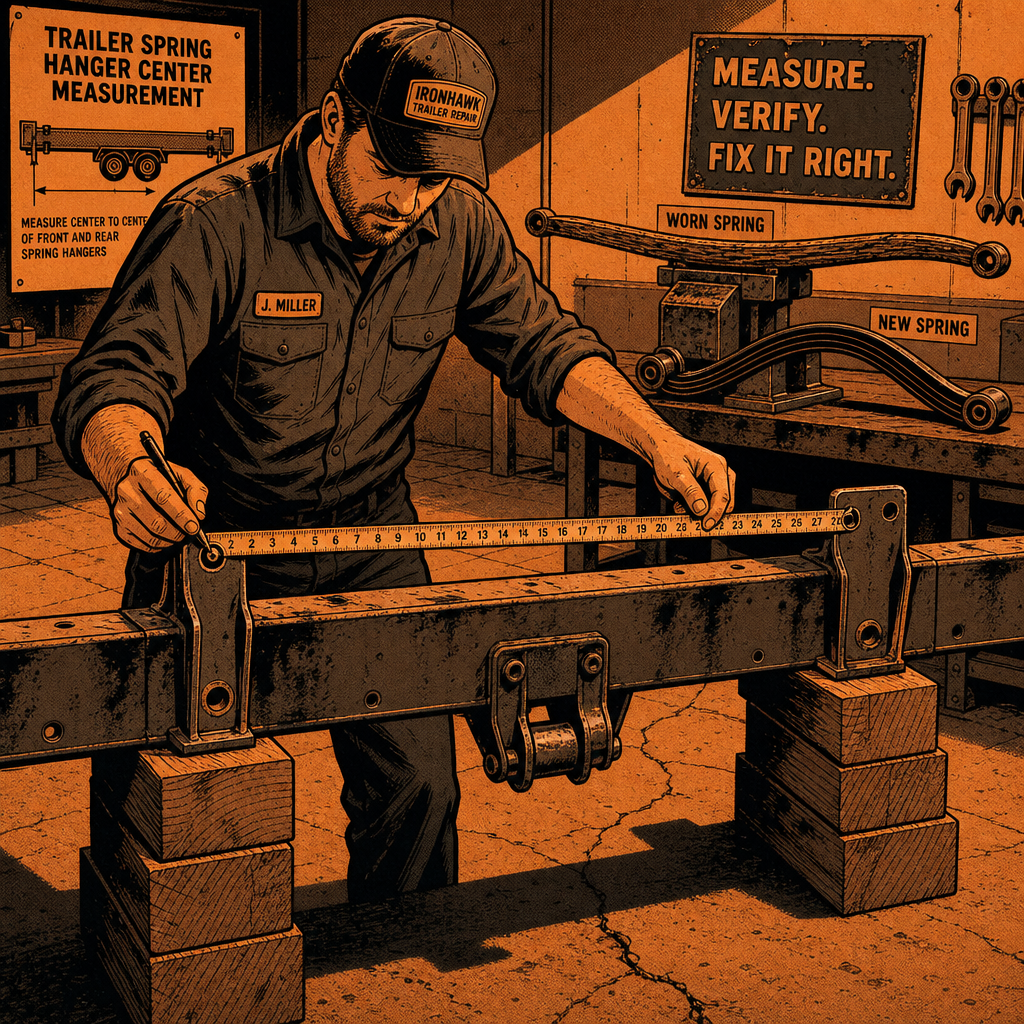 How to Identify and Fix Wrong-Size Trailer Leaf Springs