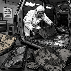 Removing Mold from a Vehicle Interior: A Technicians Step-by-Step Guide