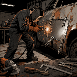 Flux-Core Welding for Auto Body Rust Repair: A Technicians Guide to Clean Patch Panels