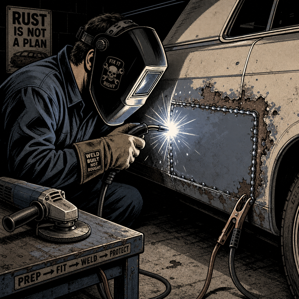 Rust Repair for Technicians: When to Weld, When to Walk Away