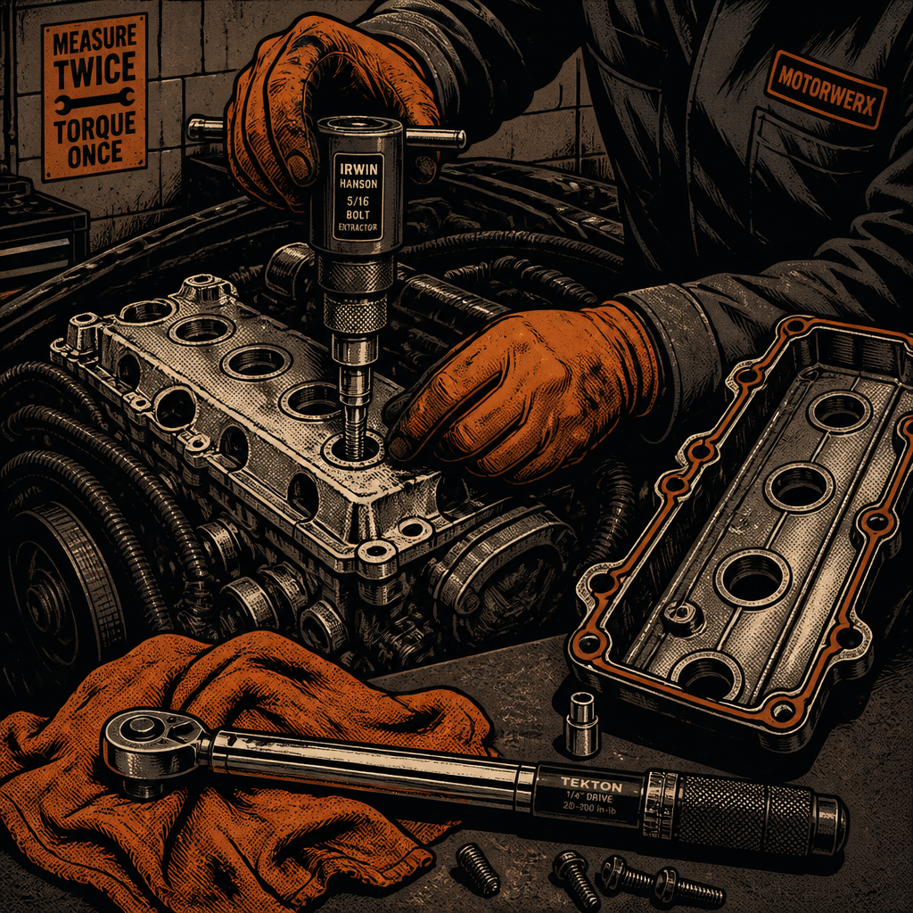 Broken Valve Cover Bolt: Safe Temporary Fixes and Proper Repair Steps