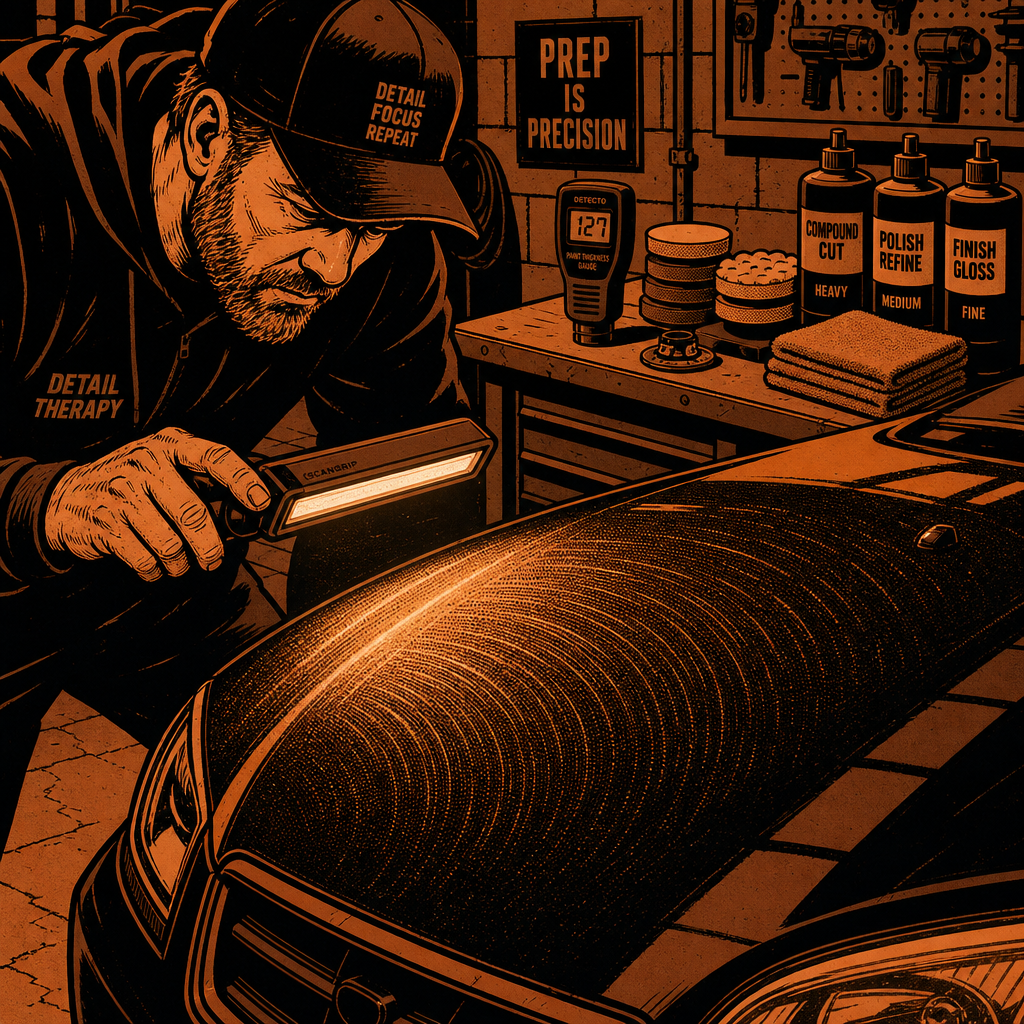 Fixing Dealership Rotary Buffer Damage: A Technicians Guide to Paint Correction Gone Wrong