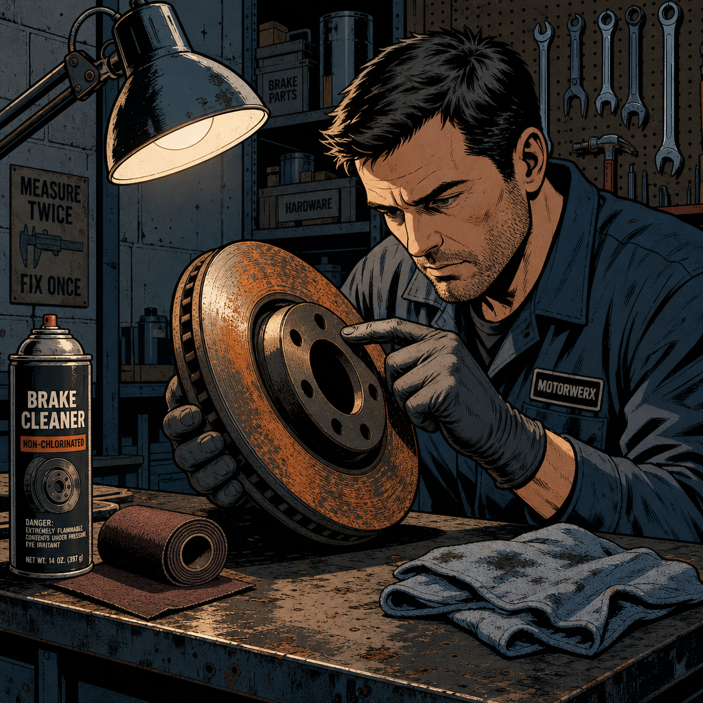 New Rotors Show Up Rusty? A Techs Guide to Surface Rust vs. Real Trouble