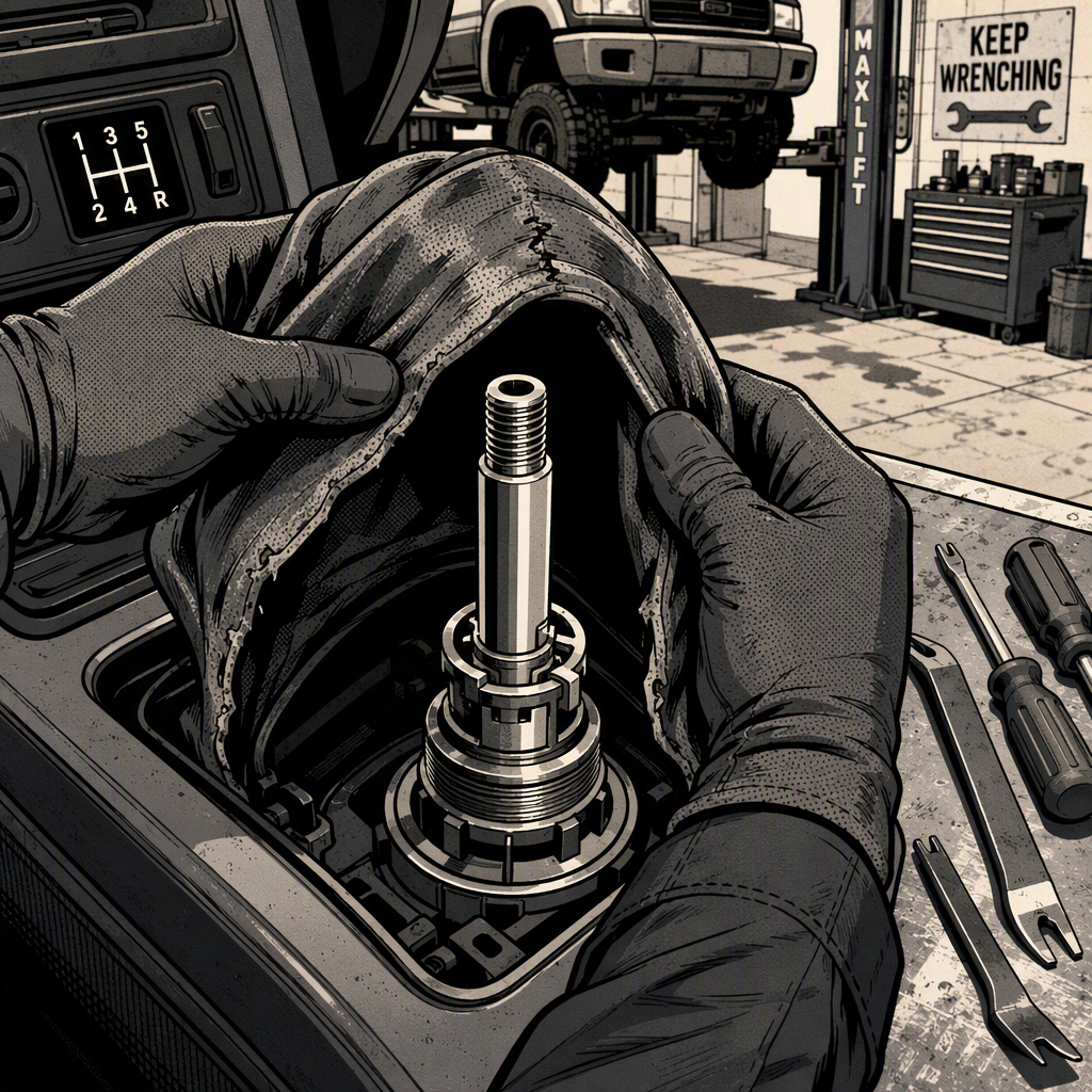 Loose or Detached Manual Shift Knob: Diagnosis, Temporary Fix, and Proper Repair