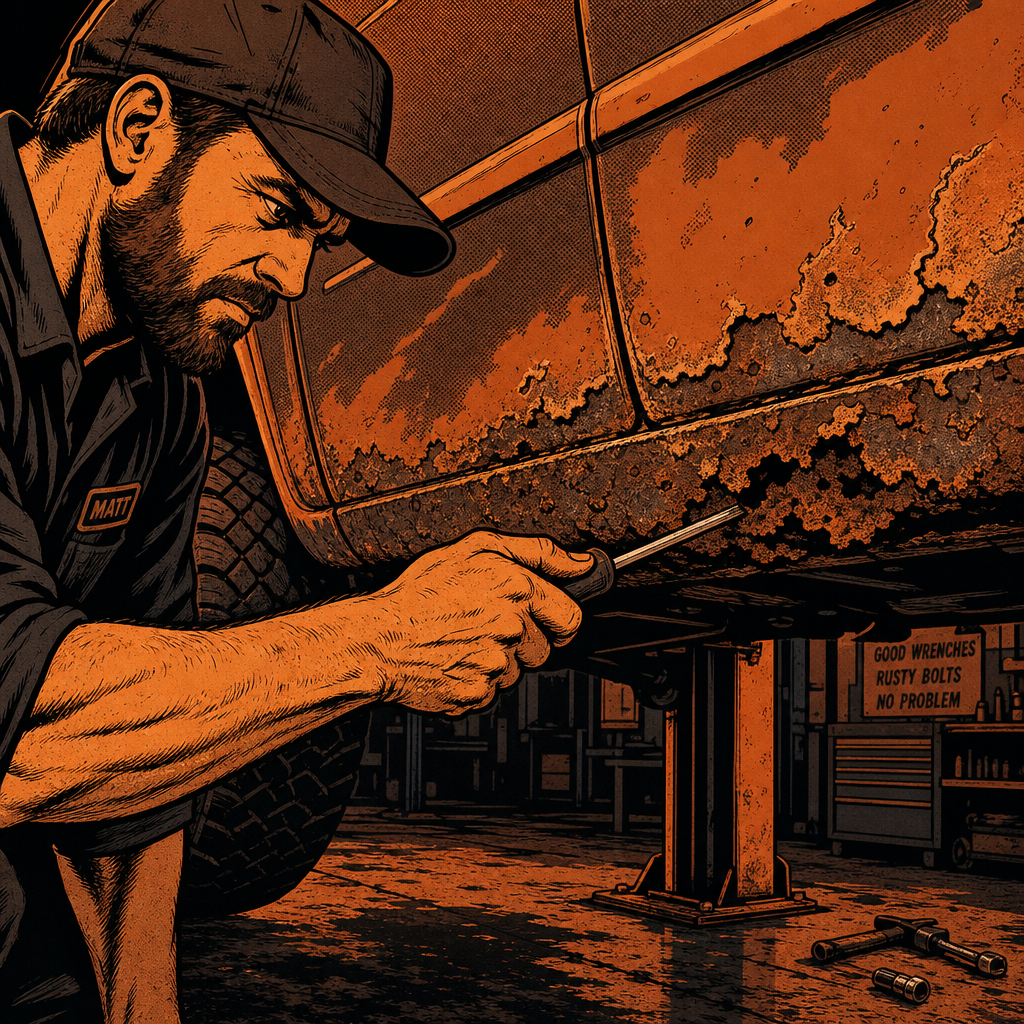 Rusted Rocker Panels: DIY Patch or Body Shop? A Technicians Repair Guide