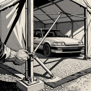 Outdoor Car Storage That Actually Holds Up: Carports, Pop-Up Garages, and Anchoring Done Right