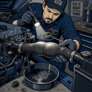 Swollen Radiator Hose? Why "Reversing" It Isnt a Repair — And What to Do Instead