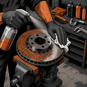 Rusty Brake Rotors After Storage: When to Clean Them and When to Toss Them