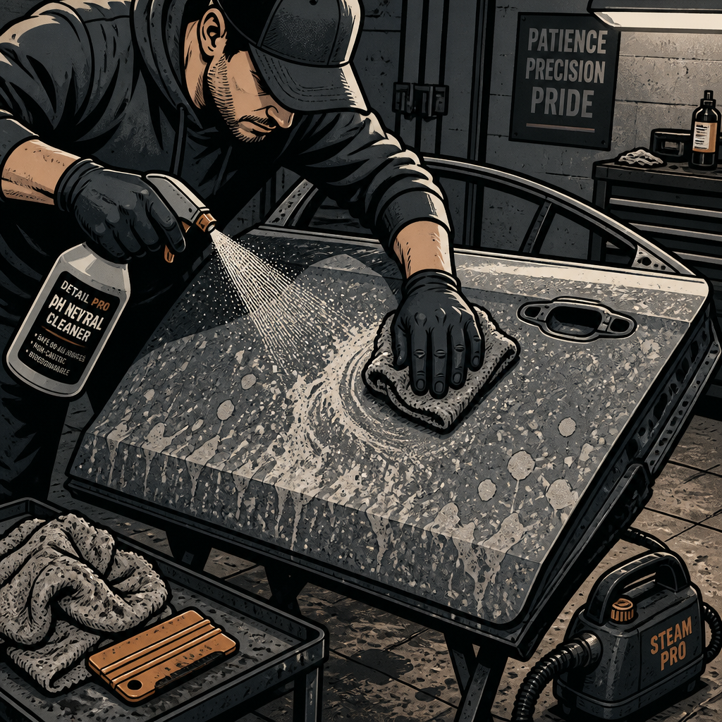 How to Safely Remove Concrete and Cement Splatter From Car Paint
