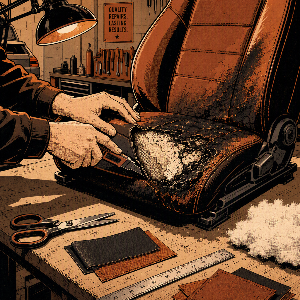 Battery Fire Burned Your Car Seat? Heres How to Repair or Replace It the Right Way