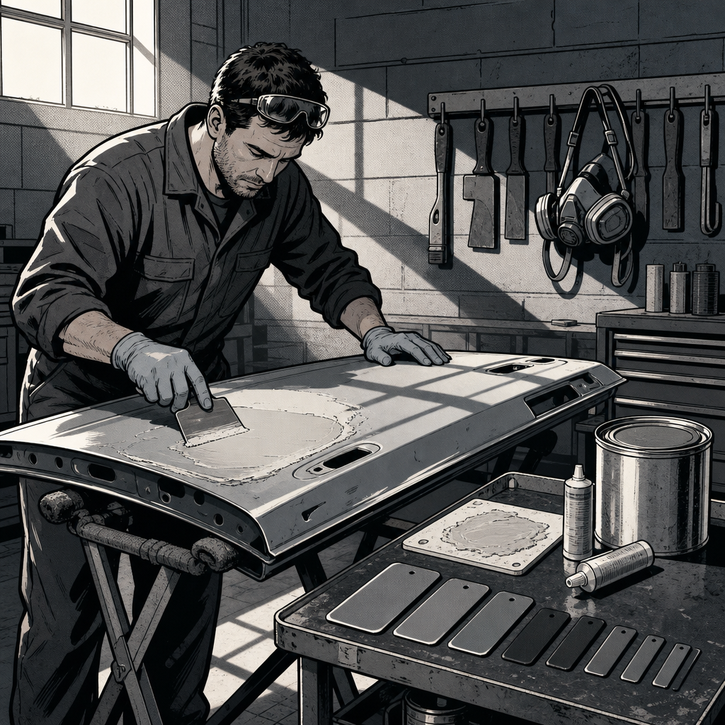 Body Filler Spreader Safety: A PPE Guide for Auto Body Techs