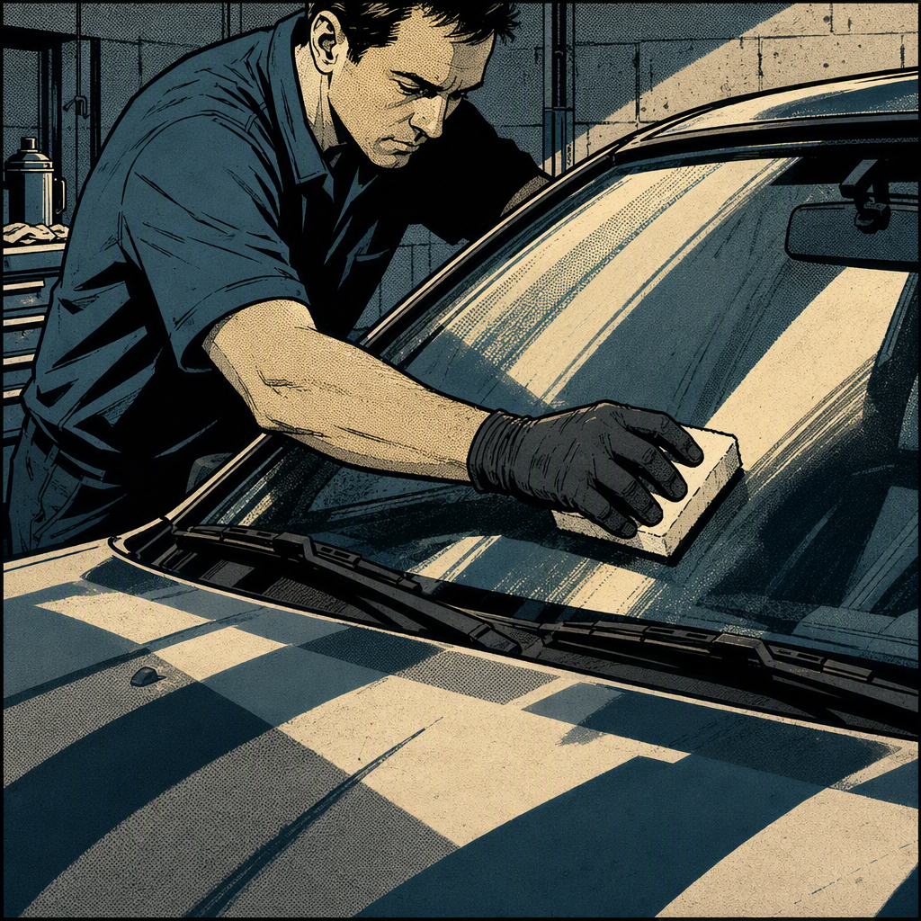 How to Remove Windshield Film and Haze: A Technician's Cleaning Guide