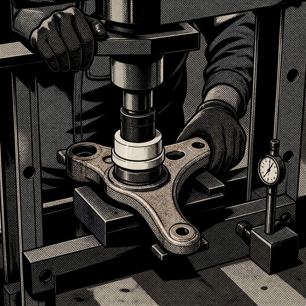 Loose Lower Ball Joint in the Control Arm? Heres How to Diagnose and Fix a Wallowed Bore