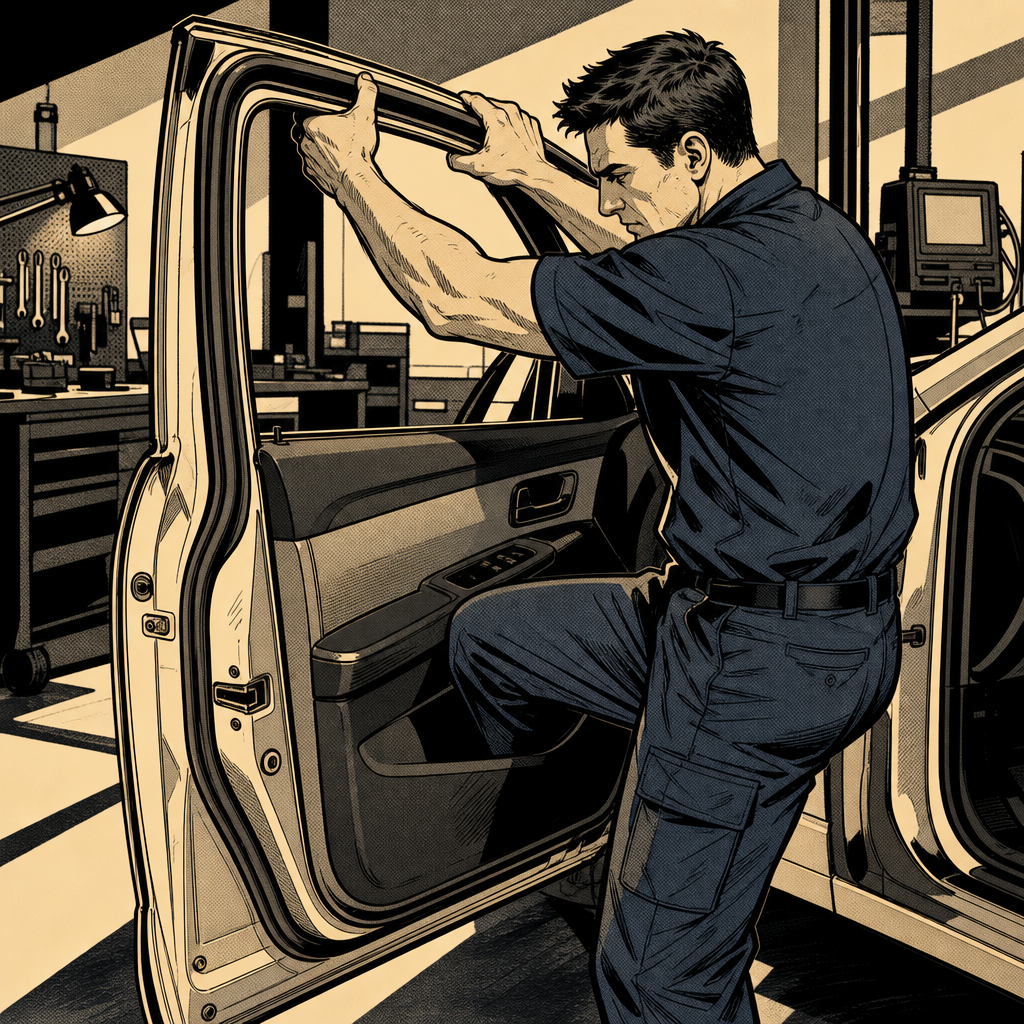 Car Door Wont Seal? A Technicians Guide to Diagnosing Door and Window Frame Misalignment
