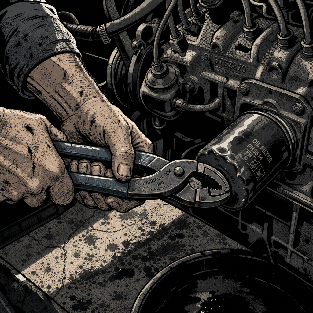 How to Remove a Stuck or Damaged Oil Filter Without Wrecking Your Day