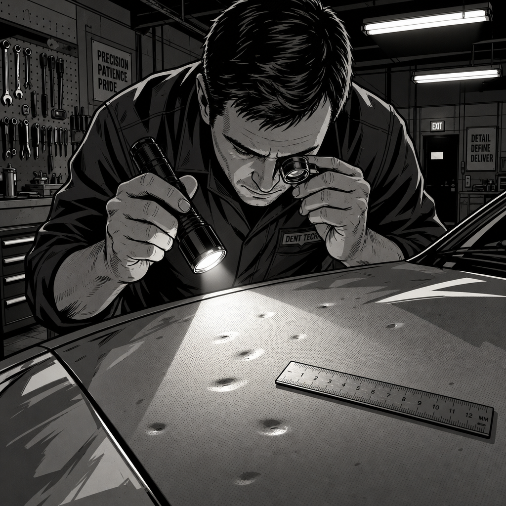 BB Gun vs. Rock Chip Damage: A Technicians Guide to Diagnosis and Repair