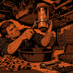 Stuck Oil Filter? How to Remove a Crushed or Torn Filter Without Wrecking the Housing