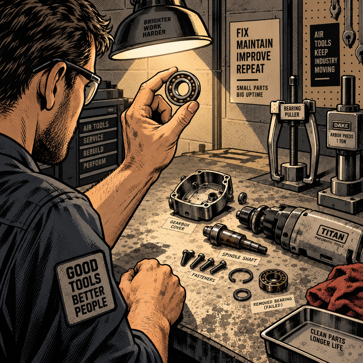 Tool Bearing Failures: How to Inspect, Document, and Win a Warranty Claim